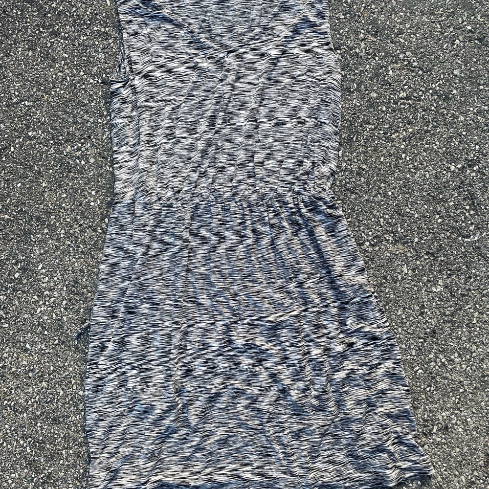 Merona Black and Gray Women's Dress
